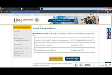 Como inscribirse en la UNAD (estudiante nuevo)